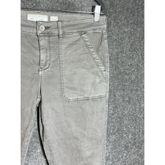 Anthropologie Hei Hei Jeans Womens Size 30 Stretch Gray Straight Leg Mid Rise - Picture 6 of 11